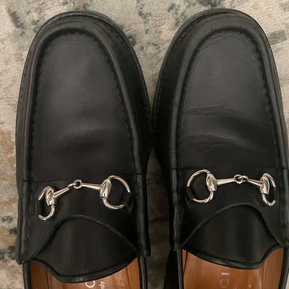 GUCCI Horsebit Loafers Black - Picture 6 of 15